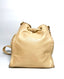 Chanel Vintage Bucket Bag CC Beige Lambskin Leather Tote GHW