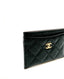 Chanel Classic Cardholder Black Caviar GHW