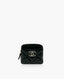 Chanel 19 Zipped Coin Purse Black Lambskin