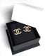 Chanel CC Champagne Earrings Crystals