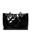 Chanel CC Front Logo Tote Black