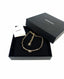 Chanel Chain CC Champagne Choker Necklace