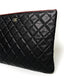 Chanel O Case Black Caviar SHW