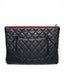 Chanel O Case Black Caviar SHW