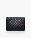 Chanel O Case Black Caviar SHW