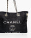 Chanel Deauville Cloth Bag Small GHW