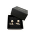 Chanel Earrings CC Pearl and Crystal CHA NEL Logo