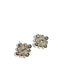 Chanel Crystal Flower Earrings