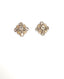 Chanel Crystal Flower Earrings