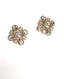 Chanel Crystal Flower Earrings