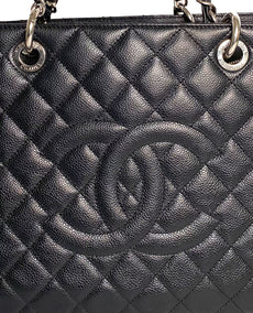 Chanel GST Black Caviar XL