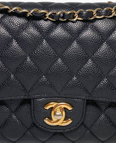 Chanel Timeless Medium Black Caviar GHW