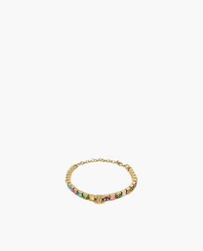 Chanel CC Champagne Multicolor Choker kaulakoru