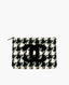 Chanel O - Case Tech Houndstooth Shearling Good Black Tweed CHW