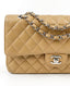 Chanel Timeless Medium Dark Beige Caviar SHW