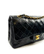 Chanel Timeless Medium Vintage 24 k GHW Black Lambskin