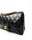 Chanel Timeless Medium Vintage 24 k GHW Black Lambskin