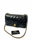 Chanel Timeless Medium Vintage 24 k GHW Black Lambskin