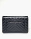 Chanel WOC Chevron Black Lambskin GHW