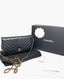 Chanel WOC Chevron Black Lambskin GHW