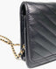 Chanel WOC Chevron Black Lambskin GHW