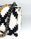 Chanel Calfskin Crochet 19 WOC White Black