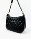 Chanel Black Caviar Half Moon Hobo Bag GHW