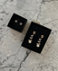 Chanel CC Earrings Spiral SHW