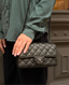 Chanel Timeless Mini Rectangular Caviar Charcoal RHW
