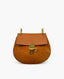 Chloé Mini Drew Shoulder Bag Brown