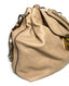 Chloe Elsie Leather Satchel Beige