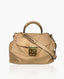 Chloe Elsie Leather Satchel Beige