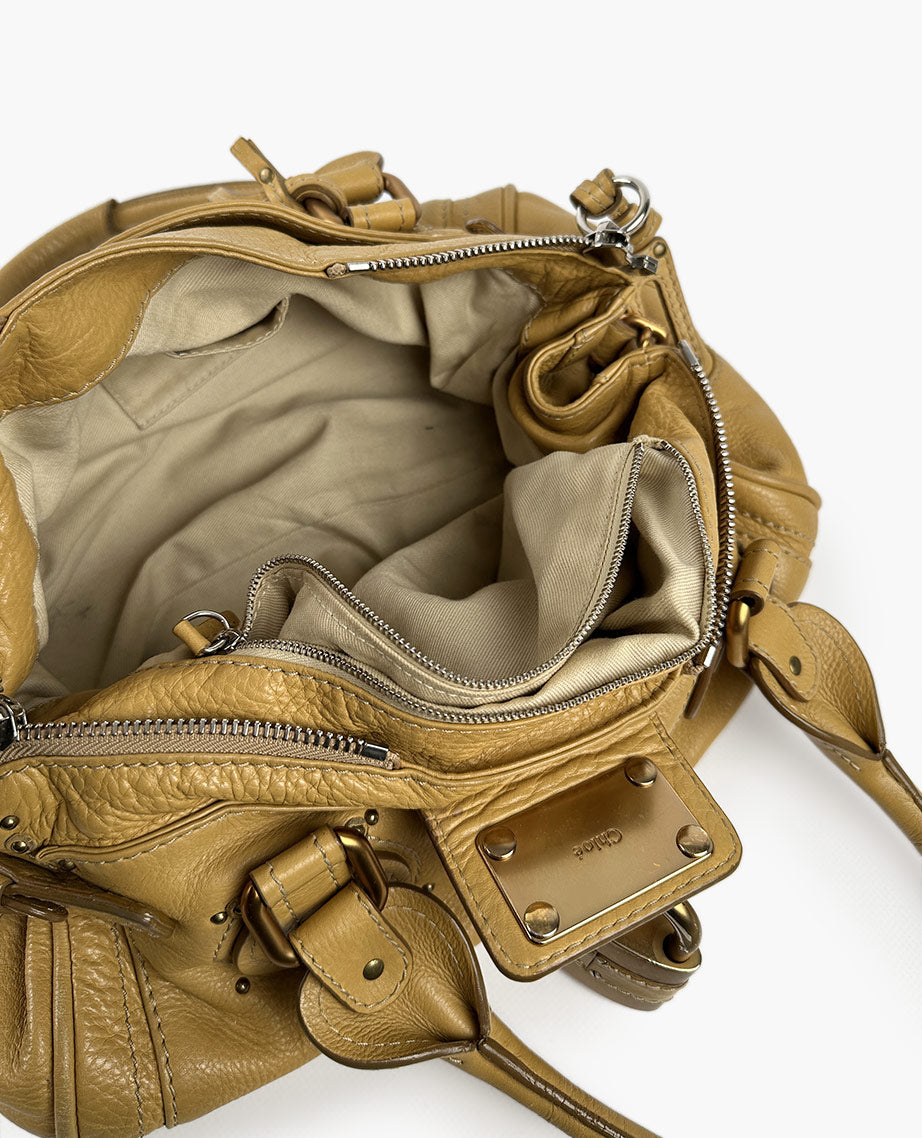 バッグ Chloe Paddington Hand Bag beige Chloé Paddington Satchel Bag Beige – Luxury Helsinki