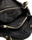 Christian Dior Black Cannage Satin Charming Lock Tote Bag