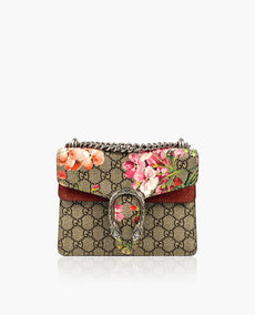 Gucci Dionysus GG Supreme Bloom -minilaukku