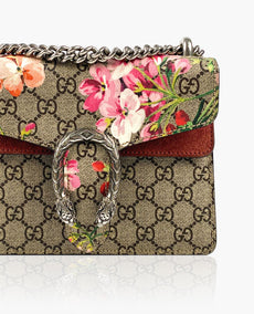 Gucci Dionysus GG Supreme Bloom -minilaukku