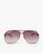 Dior Chicago 2 Strass Aviator aurinkolasit vaaleanpunaiset