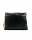 Dior Diorling Large Black Leather Ivory Python Skin Shoulder Bag