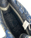 Dior Large Book Tote in Brocart Embroidery with Denim Effect