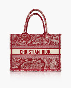 Dior Medium Book Tote Strawberry Pink 