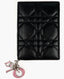 Dior Lady Dior Flap Card Holder Black