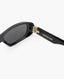 Dior Lady Black Rectangular Sunglasses