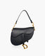 Dior Saddle Bag Black Grained Calfskin