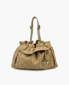 Dior Le Trente Beige Cannage Leather Tote