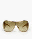 Dior Vintage Gold Mask Sunglasses