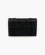 Dior WOC Diorama Black Calfskin Leather Clutch