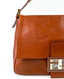 Fendi Brown Leather Big Mama Shoulder Bag