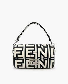 Fendi Baguette Two-Tone Leather Fendi by Marc Jacobs