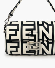 Fendi Baguette Two-Tone Leather Fendi by Marc Jacobs