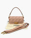 Fendi Baguette Pink FF Canvas Bag